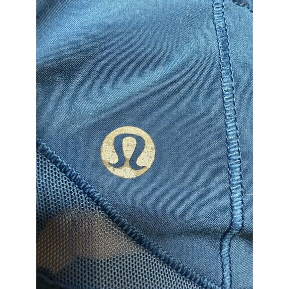 Lululemon Lined Running Shorts Women’s Size 4 Blue 2” - Picture 5 of 9